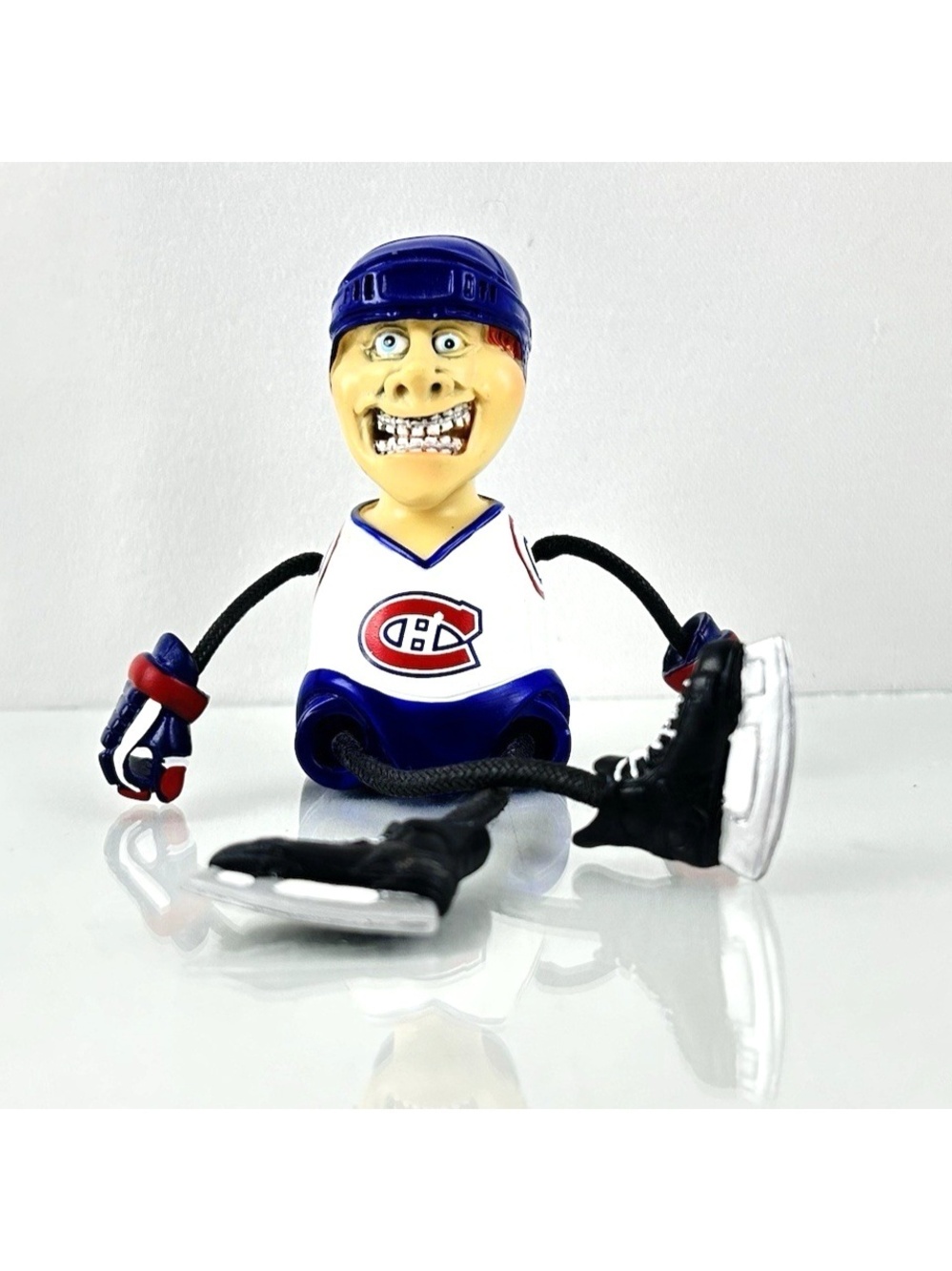Official NHL Montreal Canadiens Whacky Figurine Rope Limbs Souvenier Braces